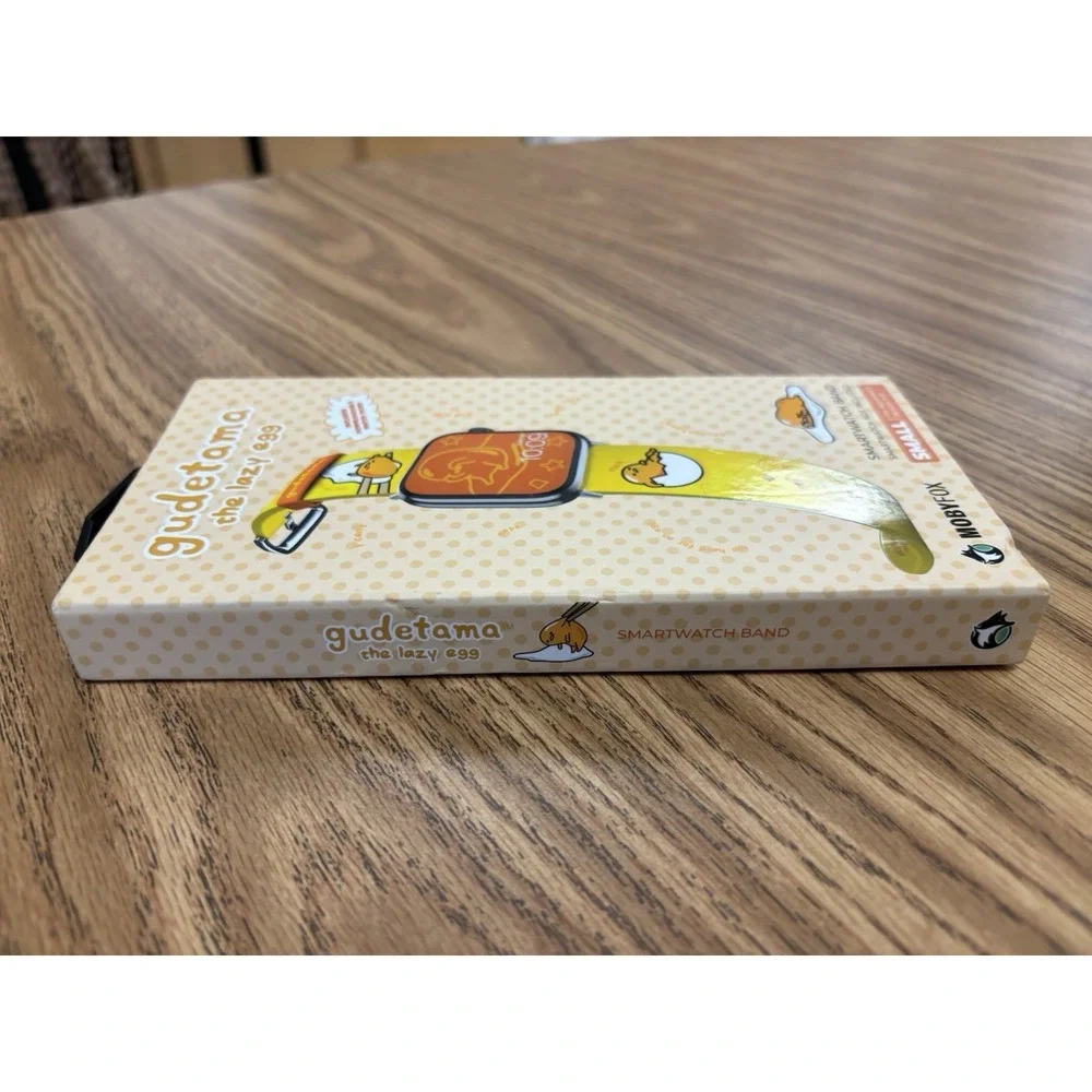 MobyFox Gudetama The Lazy Egg Apple Watch Band 38/40/41mm Sanrio New